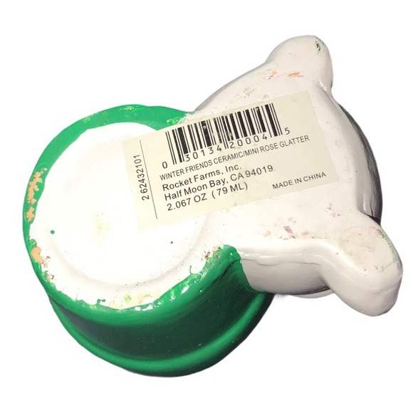 Rocket Farms Polar Bear Ceramic Mini Planter - Picture 7 of 7